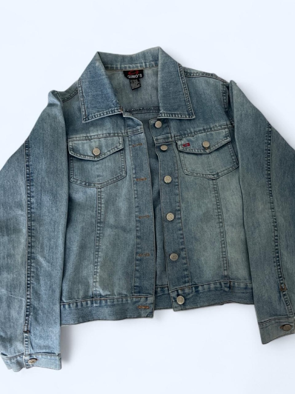 Gimo's Classic Light Wash Denim Jacket